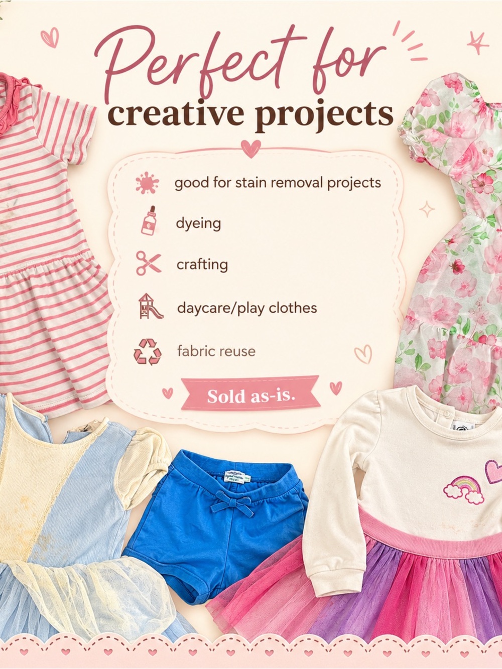 Girls Assorted Dresses & Shorts - Pink, Blue, Purple, Floral